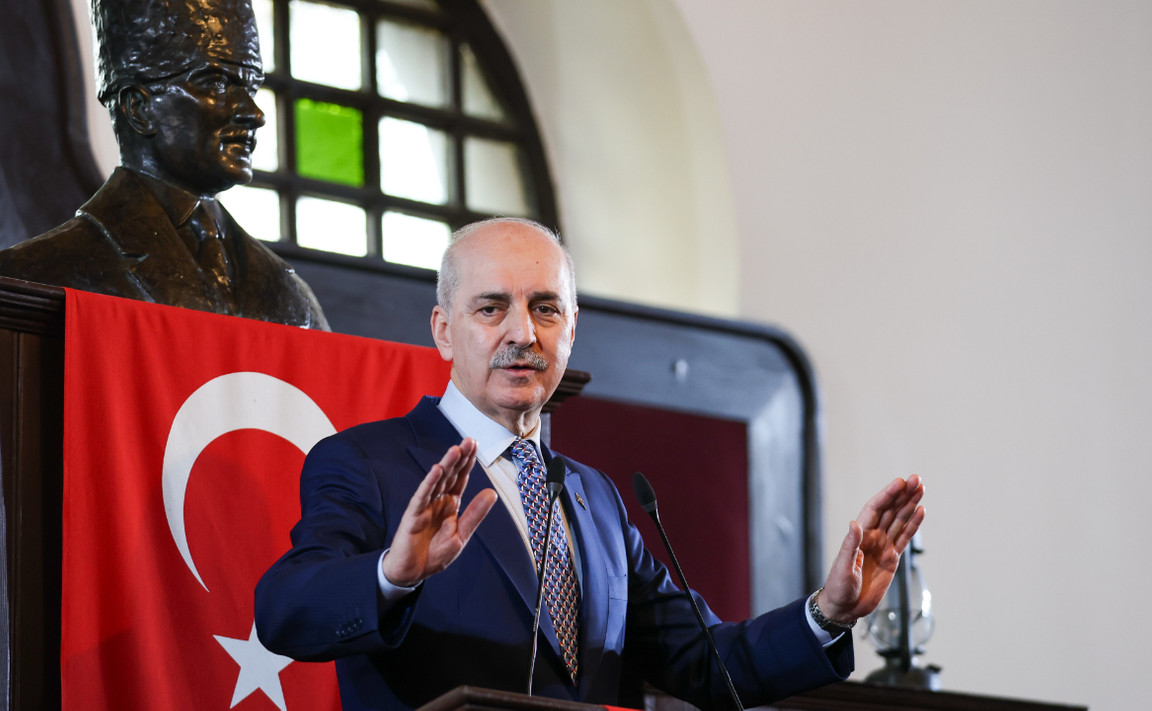 TBMM Başkanı Kurtulmuş, "Ankara Diplomat Akademi Kampı"nın Açılış Dersinde Konuştu