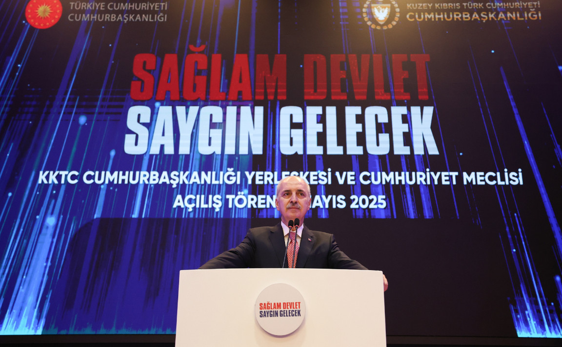 TBMM Başkanı Kurtulmuş, KKTC Cumhuriyet Yerleşkesi Açılış Töreni'nde Konuştu