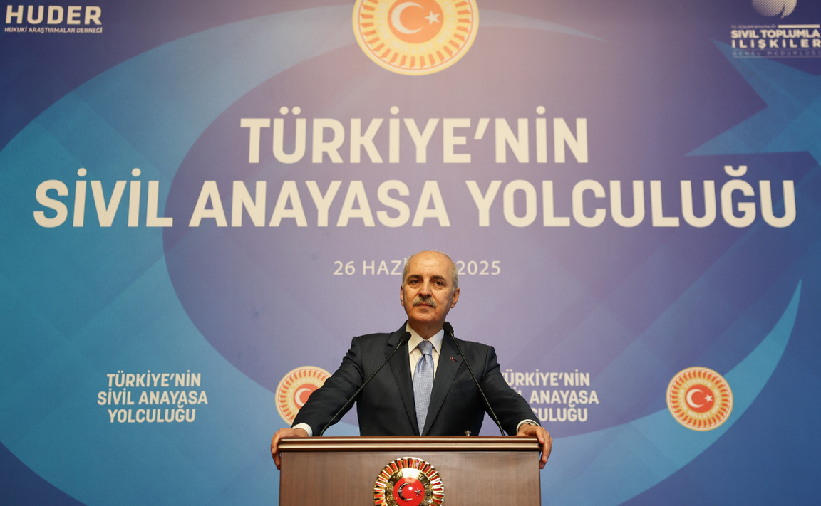 TBMM Başkanı Kurtulmuş, "Türkiye'nin Sivil Anayasa Yolculuğu Projesi"Nin Kapanış Programında Konuştu
