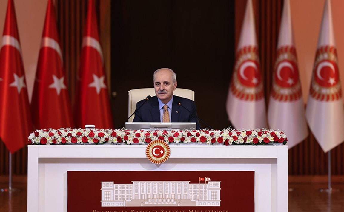 TBMM BAŞKANI KURTULMUŞ, MİLLİ DAYANIŞMA, KARDEŞLİK VE DEMOKRASİ KOMİSYONU TOPLANTISI’NDA KONUŞTU