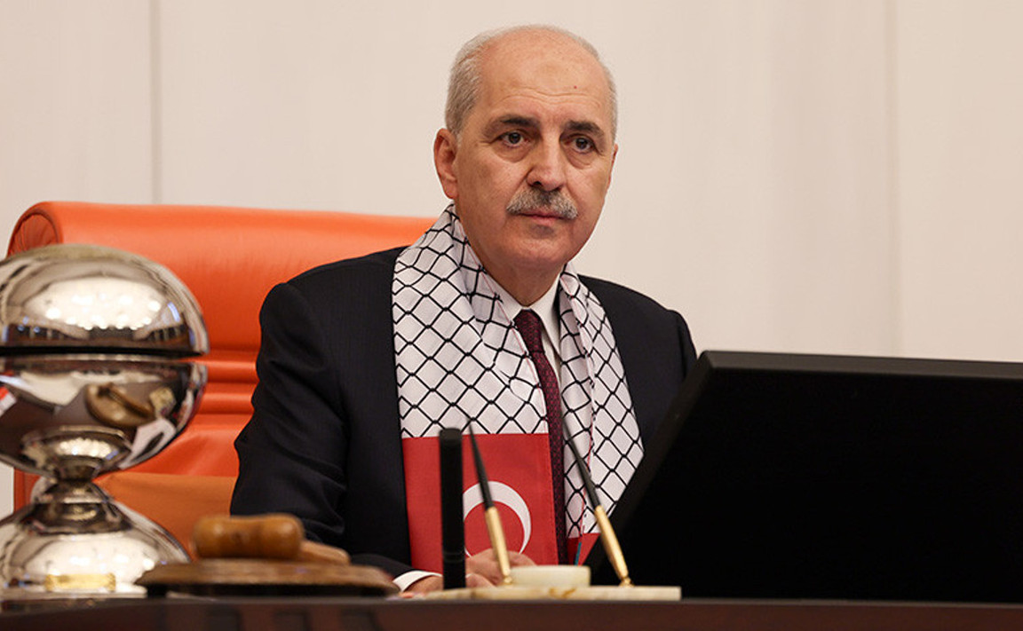 TBMM BAŞKANI KURTULMUŞ, “GAZZE” GÜNDEMİYLE OLAĞANÜSTÜ TOPLANAN TBMM GENEL KURULU’NDA KONUŞTU