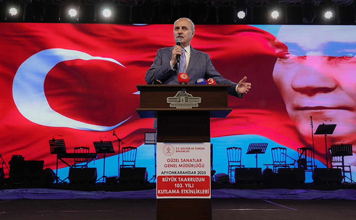 TBMM BAŞKANI KURTULMUŞ, ŞUHUT'TA BÜYÜK TAARRUZ'UN 103. YIL DÖNÜMÜ KUTLAMA ETKİNLİĞİNDE KONUŞTU