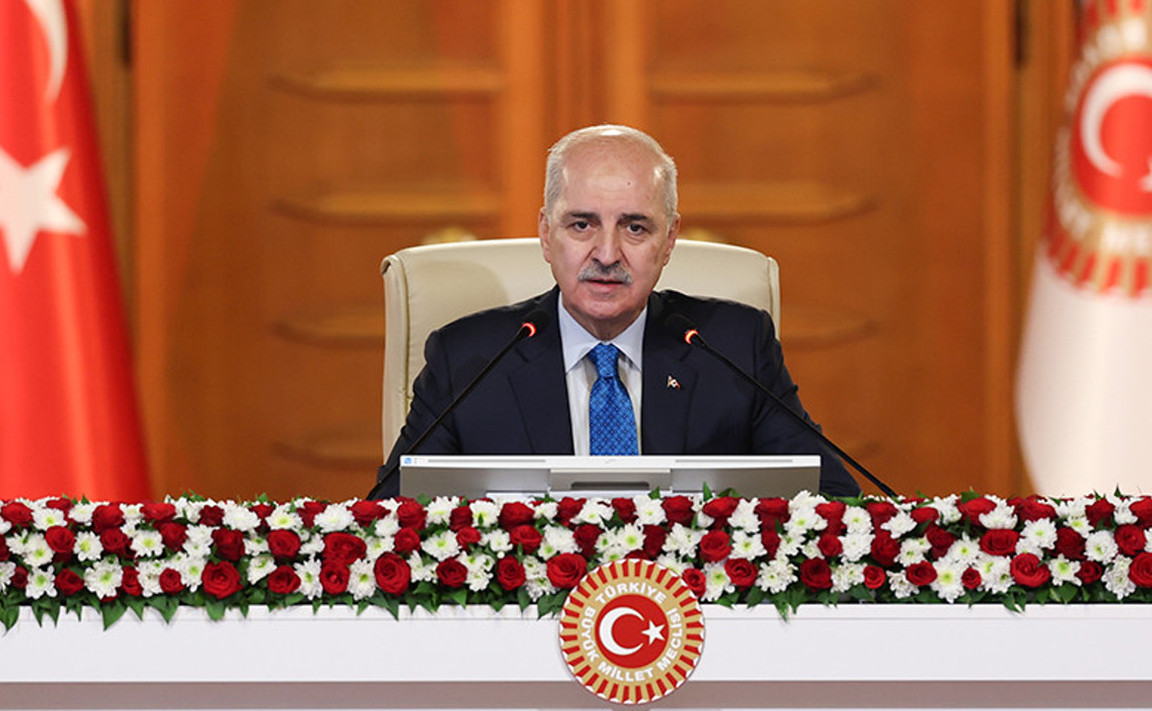 TBMM Başkanı Kurtulmuş, Milli Dayanışma, Kardeşlik ve Demokrasi Komisyonu’nun 14’üncü Toplantısının Kapanışında Konuştu