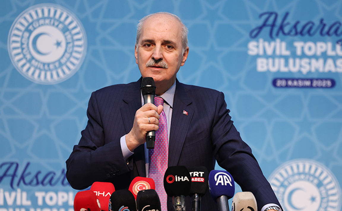 TBMM Başkanı Kurtulmuş, “Aksaray Sivil Toplum Buluşması” Programında Konuştu