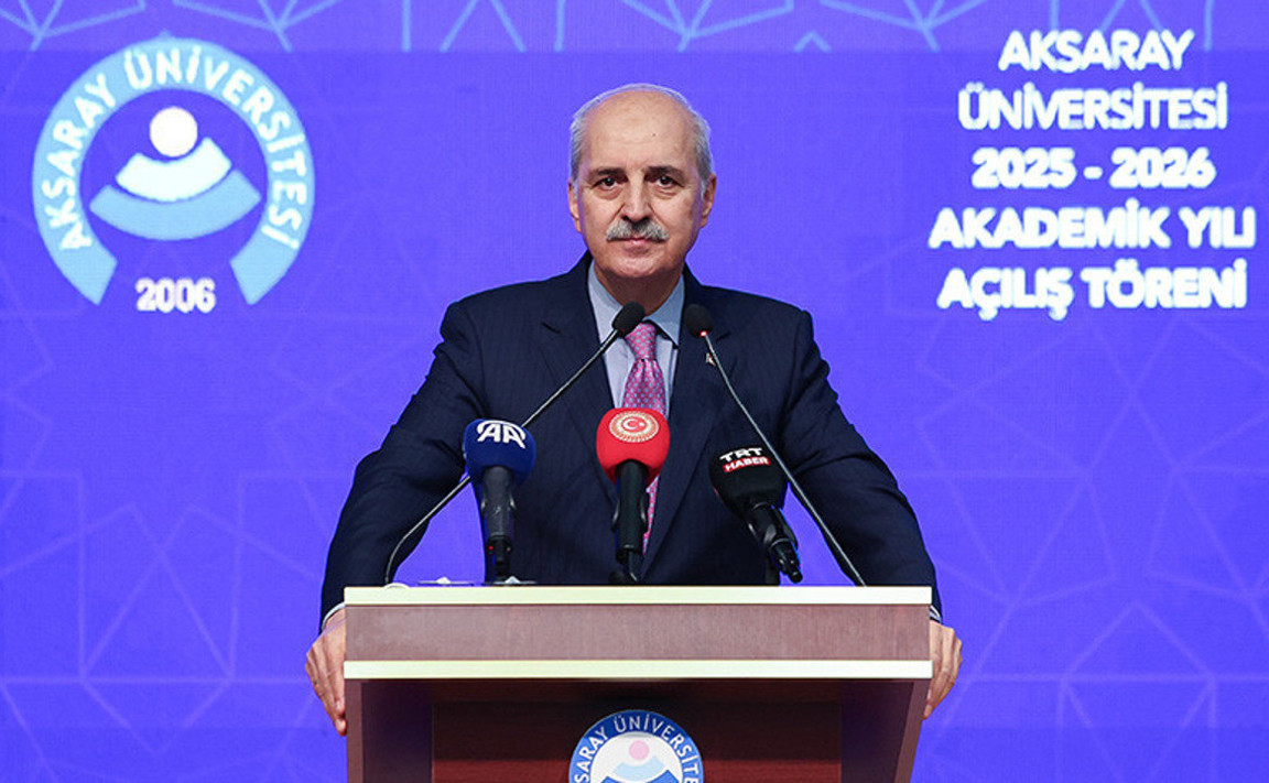 TBMM Başkanı Kurtulmuş, Aksaray Üniversitesinin Akademik Yıl Açılışında Konuştu
