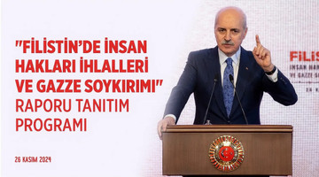 "Filistin’de İnsan Hakları İhlalleri ve Gazze Soykırımı" Raporu Tanıtım Programı