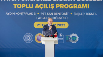 Fatsa Organize Sanayi Toplu Açılış Programı