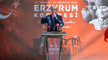 Erzurum Kongresi’nin 104. Yıl Dönümü Töreni