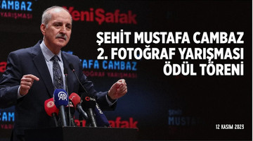 Şehit Mustafa Cambaz 2. Fotoğraf Yarışması Ödül Töreni