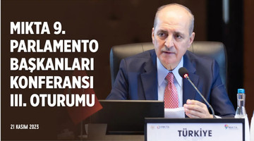 MIKTA 9. Parlamento Başkanları Konferansı III. Oturumu