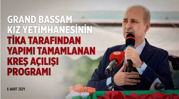 Grand Bassam Kız Yetimhanesin TİKA tarafından yapımı tamamlanan kreş açılışı programı