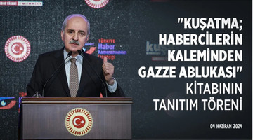 "Kuşatma; Habercilerin Kaleminden Gazze Ablukası" kitabının tanıtım töreni