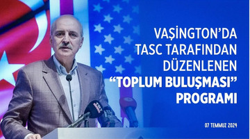 Vaşington’da TASC tarafından düzenlenen “Toplum Buluşması” programı