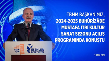 2024-2025 Buhûrîzâde Mustafa Itrî Kültür Sanat Sezonu Açılış Programı