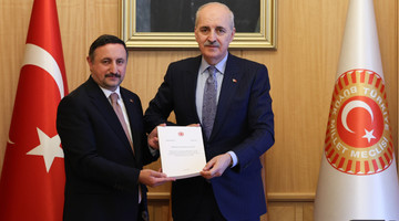 Balıkçılık Ve Su Ürünleri Araştırma Komisyonu, Raporunu TBMM Başkanı Kurtulmuş'a Sundu