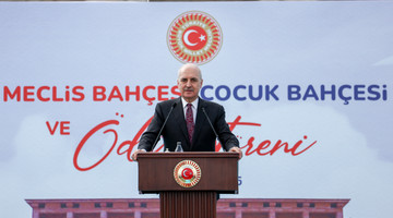 TBMM Başkanı Kurtulmuş, Meclis’teki "7 Bölge 7 Eser 23 Nisan Konseri" Programında Konuştu