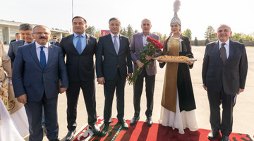 TBMM Başkanı Kurtulmuş, Kırgızistan’da