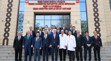 TBMM Başkanı Kurtulmuş, Bişkek’te Recep Tayyip Erdoğan Kırgız-Türk Dostluk Hastanesini Ziyaret Etti