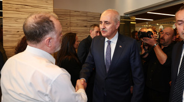 TBMM Başkanı Kurtulmuş'tan, TBMM Başkanvekili Önder'in Tedavi Gördüğü Hastaneye Ziyaret