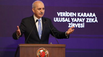 TBMM Başkanı Kurtulmuş, Veriden Karara Ulusal Yapay Zeka Zirvesi'nin Açılışında Konuştu