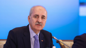 TBMM BAŞKANI KURTULMUŞ, ASTANA'DAKİ TÜRKPA 14'ÜNCÜ GENEL KURUL TOPLANTISI'NDA KONUŞTU