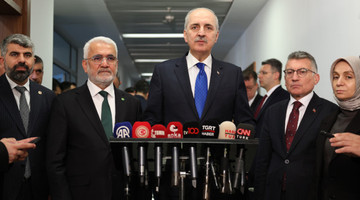 TBMM Başkanı Kurtulmuş, Hüda Par Genel Başkanı Yapıcıoğlu’nu Ziyaret Etti