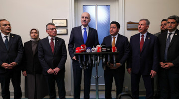 TBMM Başkanı Kurtulmuş, Yeni Yol Partisi TBMM Grubu’nu Ziyaret Etti