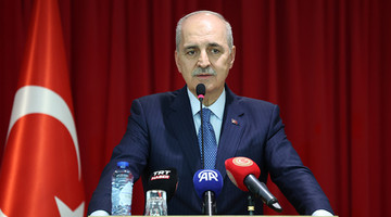 TBMM BAŞKANI KURTULMUŞ, BRÜKSEL'DE "TÜRK TOPLUMU BULUŞMASI"NDA KONUŞTU