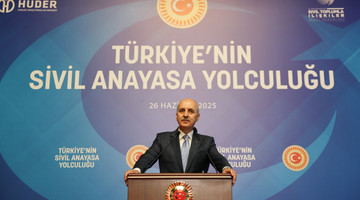 TBMM Başkanı Kurtulmuş, "Türkiye'nin Sivil Anayasa Yolculuğu Projesi"Nin Kapanış Programında Konuştu