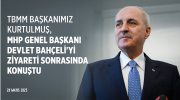 TBMM Başkanımız Kurtulmuş, MHP Genel Başkanı Devlet Bahçeli'yi ziyareti sonrasında konuştu.