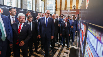 TBMM Başkanı Kurtulmuş, “Türkiye'nin Demokrasi Serüveni Sergisi”nin Açılışını Gerçekleştirdi