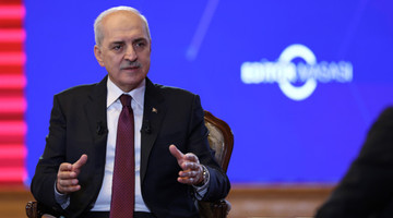 TBMM BAŞKANI KURTULMUŞ, AA EDİTÖR MASASI’NDA SORULARI YANITLADI