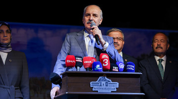TBMM BAŞKANI KURTULMUŞ, AFYONKARAHİSAR'DA ŞUHUT ATATÜRK EVİ'NDEKİ PROGRAMDA KONUŞTU
