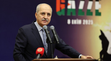 TBMM Başkanı Kurtulmuş, “Sıfır Noktası’ndan: Görünenin Ötesinde Gazze” Belgesel Gösterimi Programında Konuştu