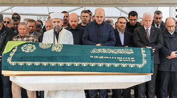 TBMM Başkanı Kurtulmuş, Huriye Tüzgen’in Cenaze Törenine Katıldı