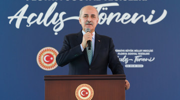 TBMM Başkanı Kurtulmuş, TBMM Florya Sosyal Tesisleri Restorasyonu Açılış Töreni’nde Konuştu