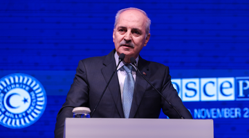 TBMM Başkanı Kurtulmuş, AGİT PA 23’üncü Sonbahar Toplantısı’nda Konuştu