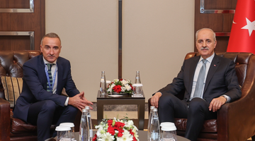 TBMM Başkanı Kurtulmuş, AGİT PA Başkanı Pons İle Görüştü