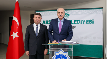 TBMM Başkanı Kurtulmuş, Aksaray Belediyesini Ziyaret Etti