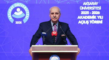 TBMM Başkanı Kurtulmuş, Aksaray Üniversitesinin Akademik Yıl Açılışında Konuştu