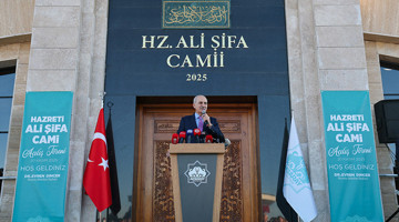 TBMM Başkanı Kurtulmuş, Aksaray’da Hz. Ali Şifa Camii ve Külliyesi’nin Açılışını Yaptı