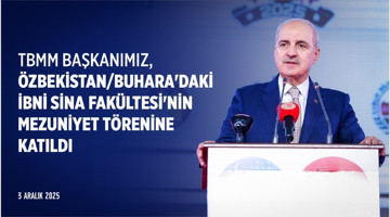 Sağlık Bilimleri Üniversitesi Buhara İbni Sina Fakültesi Mezuniyet Töreni, Özbekistan 03.12.2025