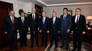 Kurtulmuş, TİSK üyelerini kabul etti