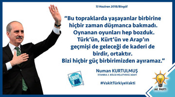 Bizi hiçbir güç birbirimizden ayıramaz.