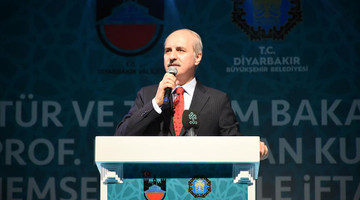 Kurtulmuş: Diyarbakır huzur kenti olmaya devam edecek