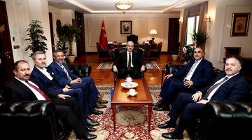 Kurtulmuş, TÜMSİAD üyelerini kabul etti