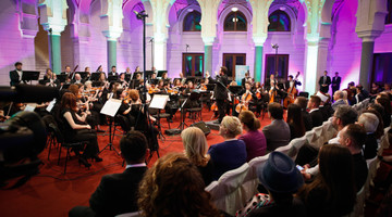 İzetbegovic ve Kurtulmuş Saraybosna Filarmoni Orkestrası'nın Ramazan Konserini dinledi
