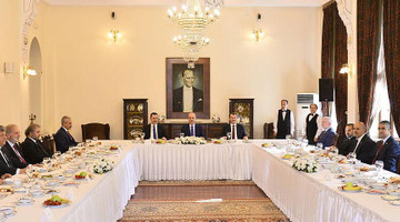 Kurtulmuş, TBMM komisyonu üyeleriyle görüştü
