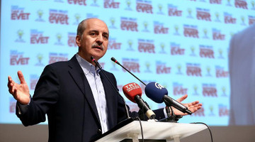 Kurtulmuş: Terör örgütlerinin 'hayır' kampanyasına desteğini milletimiz görüyor