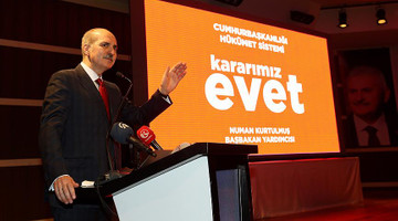 Kurtulmuş: Siz yasakladıkça Avrupa'daki 'evet' oyları artıyor